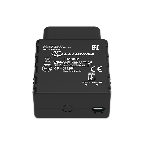 FM3001 - 3G GNSS OBD tracker with Bluetooth