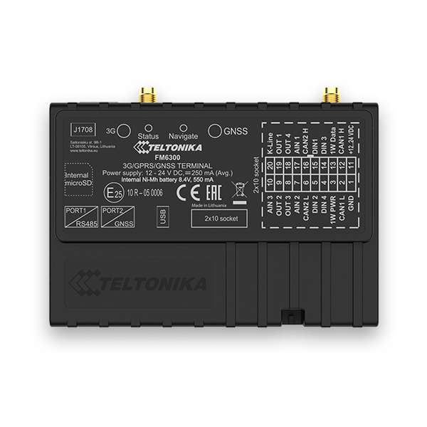 FM6300 - Professional 3G, GNSS tracker