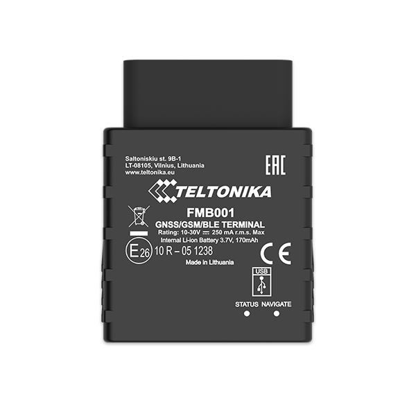 FMB001 - 2G GNSS OBD tracker with Bluetooth