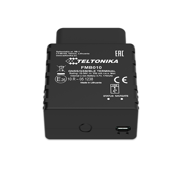 FMB010 - 2G GNSS OBD tracker with Bluetooth