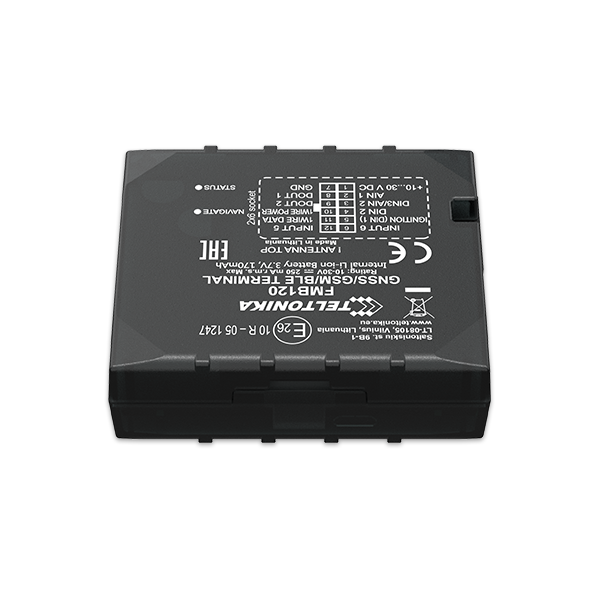 FMB120 - 2G GNSS tracker with internal battery