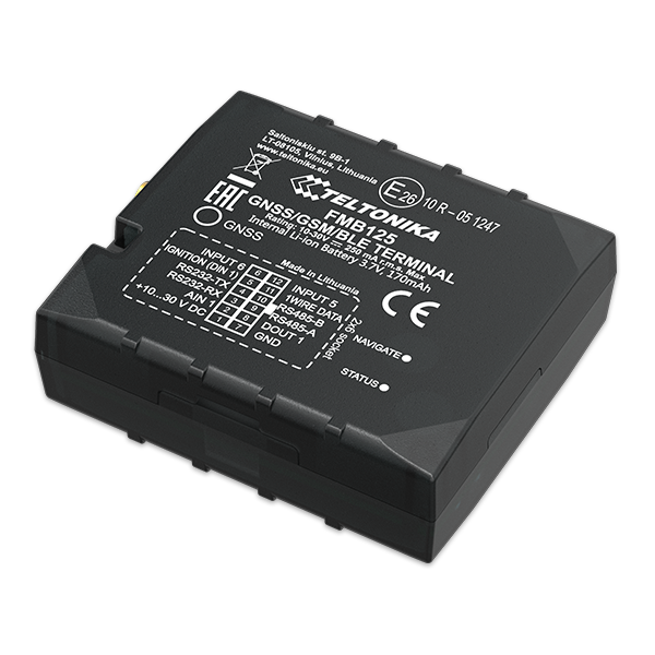 FMB125 - 2G GNSS tracker with RS232/RS485 intefaces