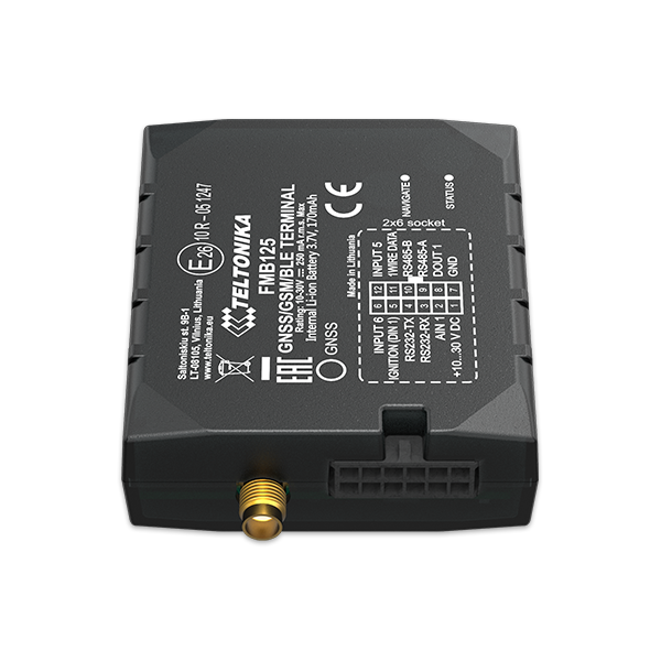 FMB125 - 2G GNSS tracker with RS232/RS485 intefaces
