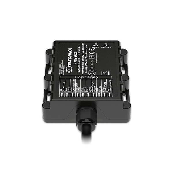 FMB202 - Waterproof GPRS GNSS Bluetooth tracker