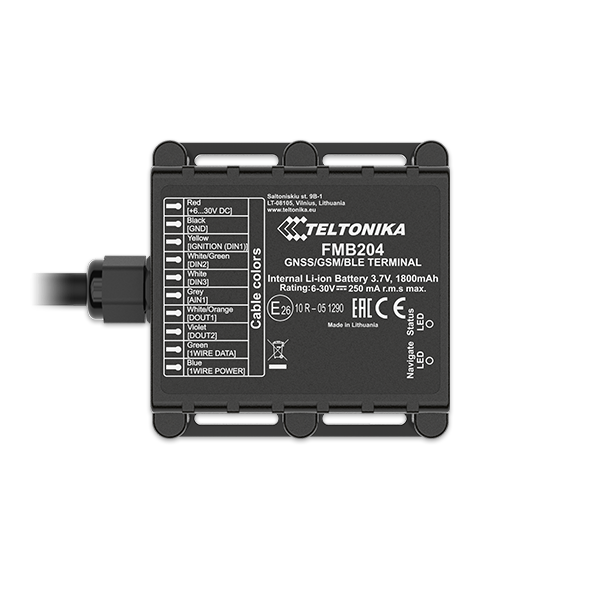 FMB204 - Waterproof GPRS GNSS Bluetooth tracker