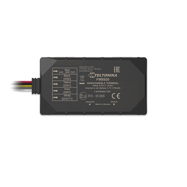 FMB920 - 2G GNSS tracker with Bluetooth and internal battery