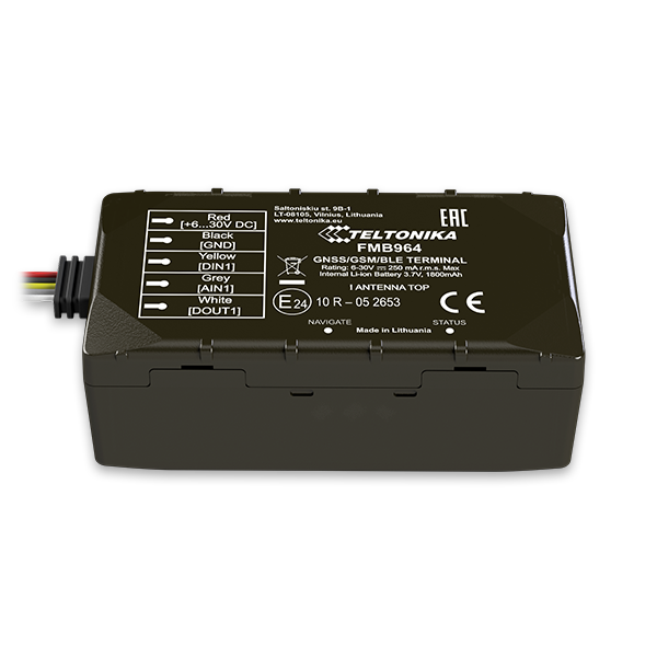 FMB964 - special GPRS GNSS Bluetooth tracker