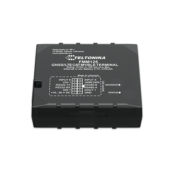 FMM125 - LTE CAT1 Real-Time Tracking Terminal